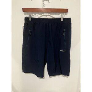 Clothin Men's Quick Dry Shorts, Navy, Size Medium